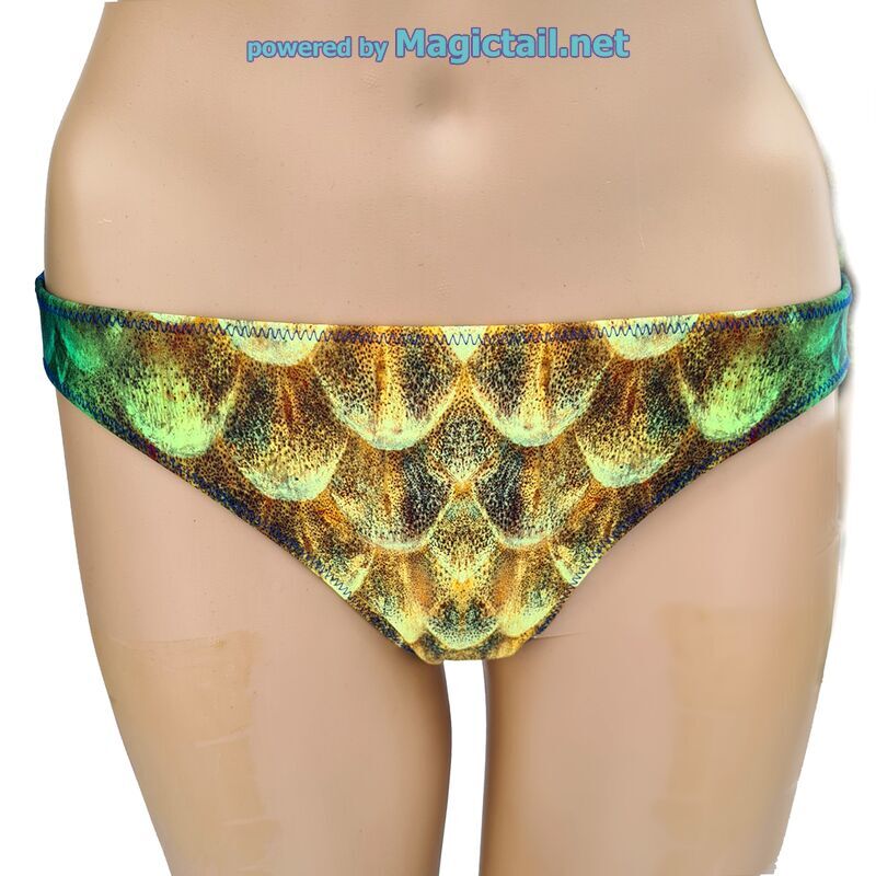 Mermaid bikini pant Dragon Flow L