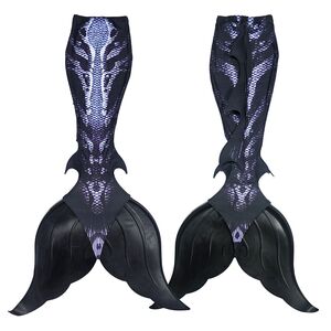 Mermaid tail Midnight  light