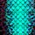 Mermaid tail Searafin Cyan