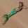 Mermaid costume Green Parrot M