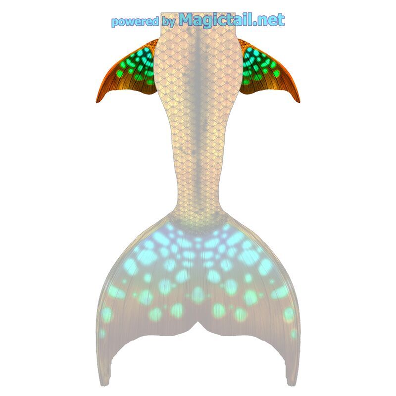 Tropical Glow M hip fins

