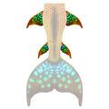 Tropical Glow M hip and lower fins

