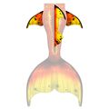 Gold Splash XL dorsal and hip fins

